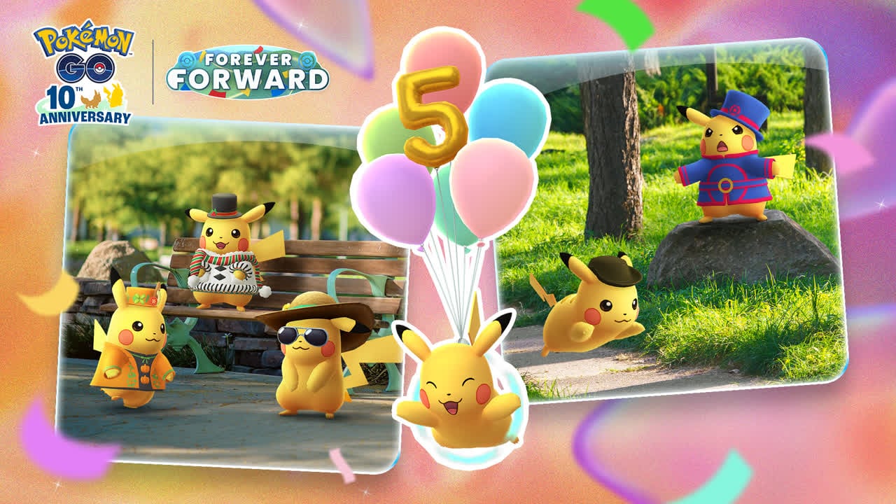 Special Anniversary Pikachu Celebration